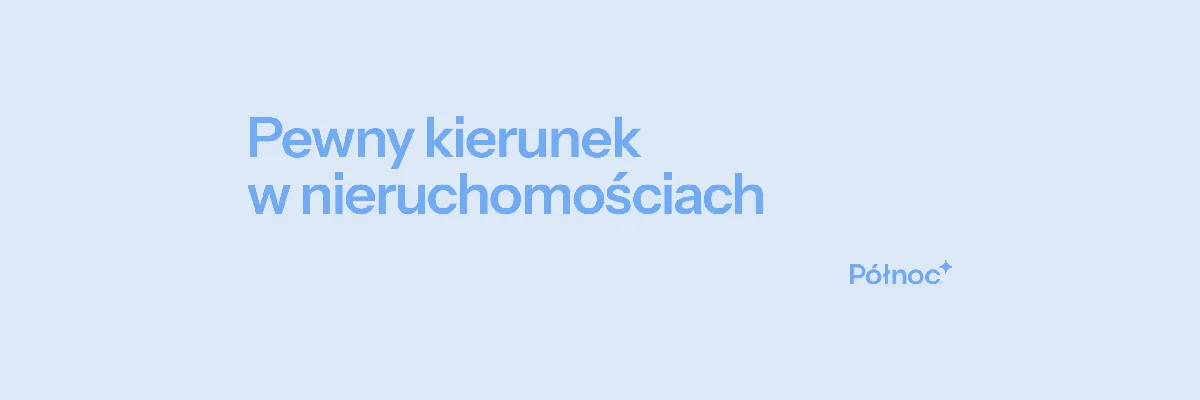 PÓŁNOC - sieć biur nieruchomości – baner
