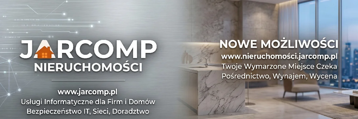 JAR COMP Nieruchomości – baner