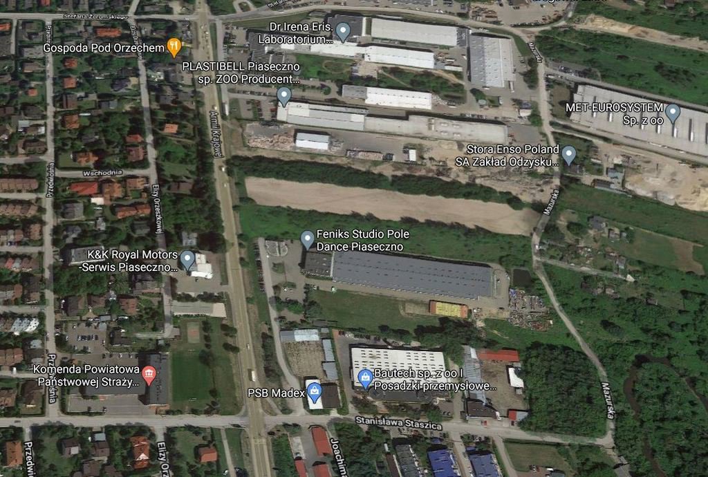 Piaseczno, działka usługowo-produkcyjna