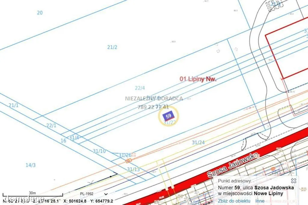 Wołomin, Lipiny Nowe, działka pod Retail Park — zdjęcie 5