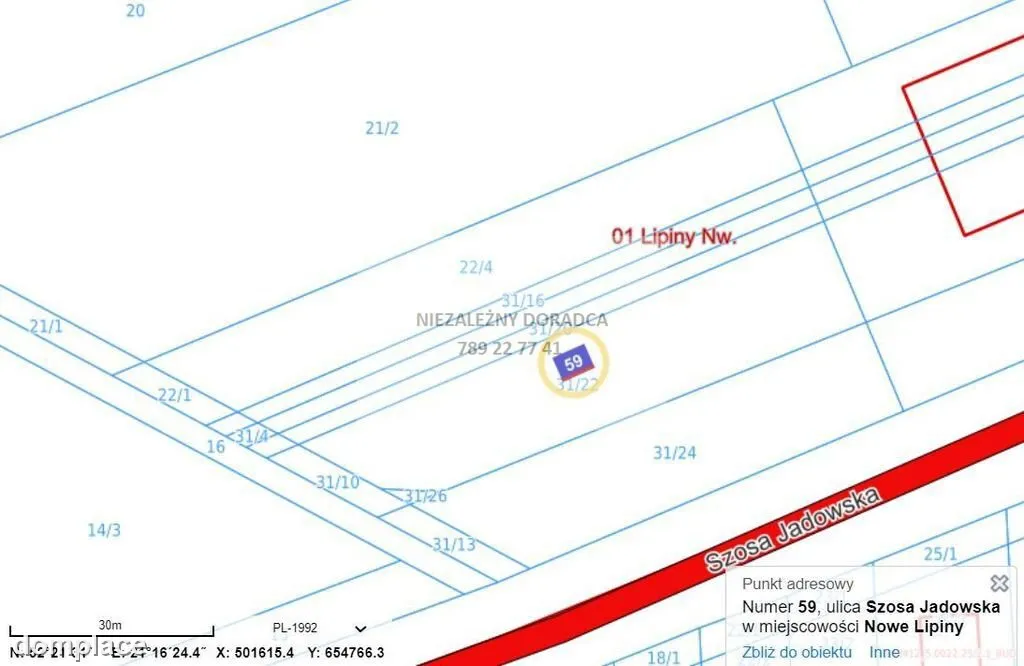 Wołomin, Lipiny Nowe, działka pod Retail Park — zdjęcie 7