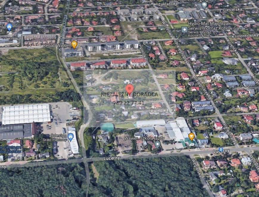 Wawer, Palmowa działka pod osiedle