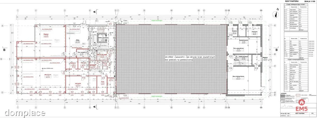 Budynek 1400 m2. Szkoła, fitness, gabinety — zdjęcie 12