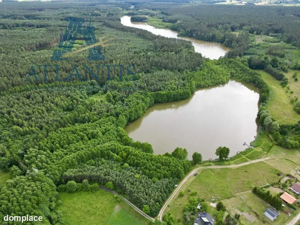 Hit - działka siedliskowa z linią brzegową jeziora — zdjęcie 2