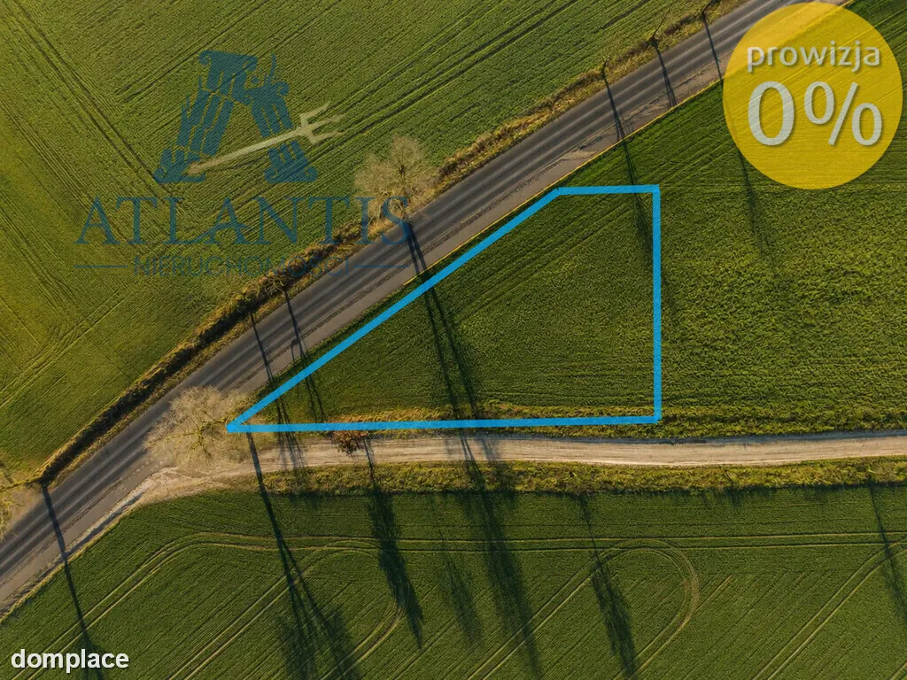 Dziłka budowlana 1985 m² w Gminie Mrocza z WZ