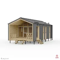 Domek szkieletowy / Konstrukcja drewniana — zdjęcie 1
