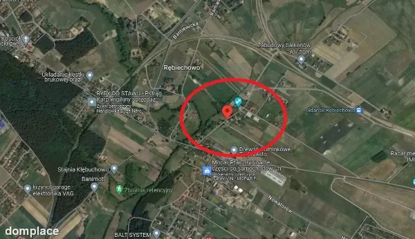 Duża działka budowlano-usługowa w Rębiechowie! — zdjęcie 2