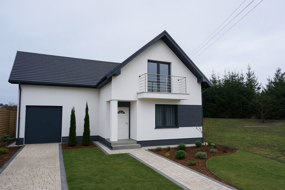 Dom do własnej aranżacji - stan surowy otwarty