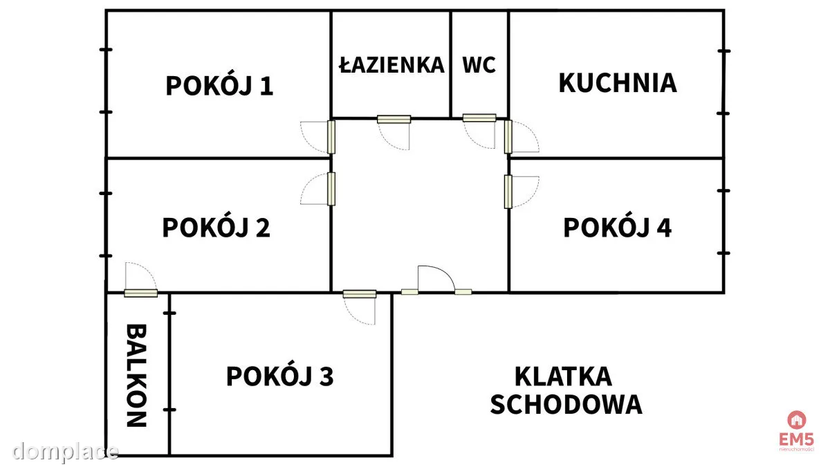 4-pokojowe mieszkanie do remontu w Sejnach — zdjęcie 18