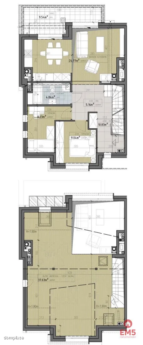 Apartament z antresolą — zdjęcie 11