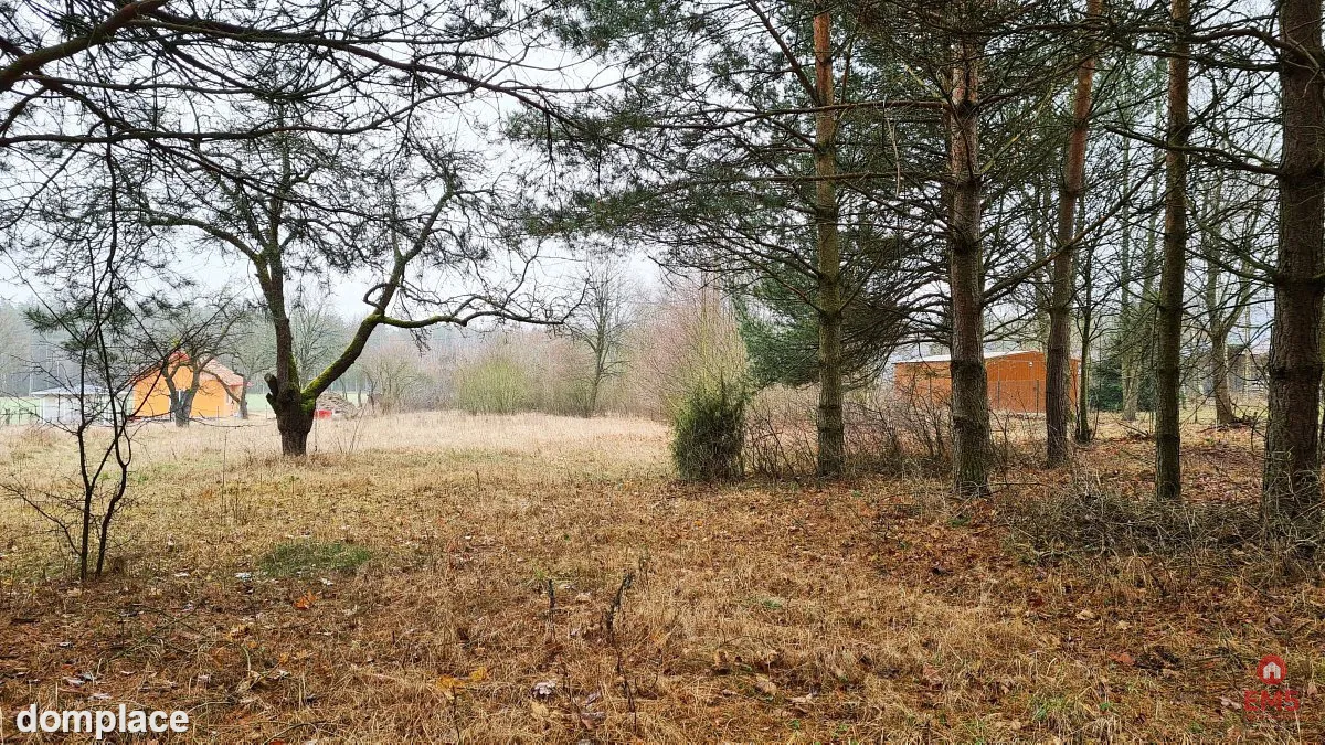 Działka 1743 m2, Pieńki