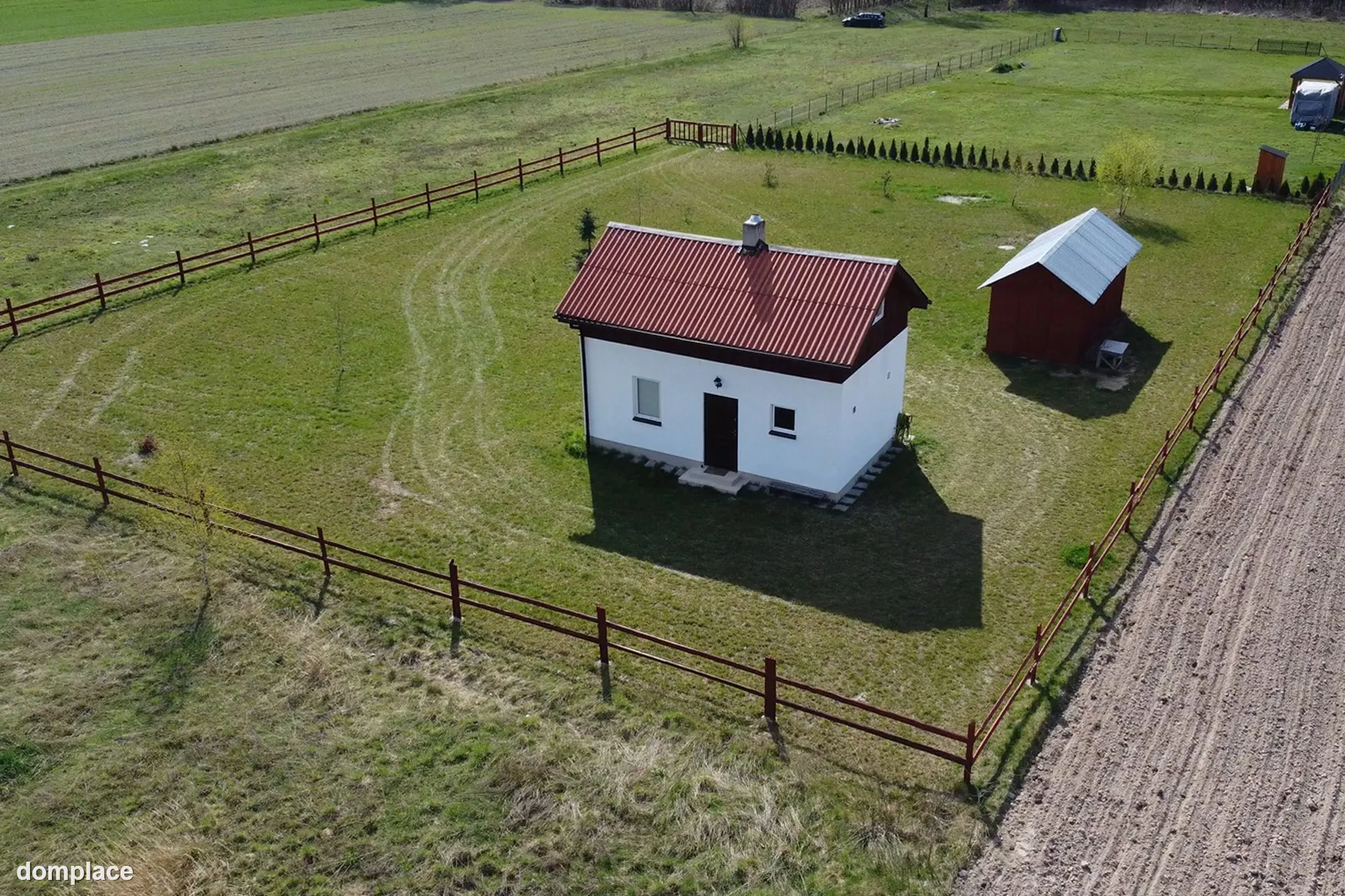 Twój azyl na Pojezierzu Łęczyńsko-Włodawskim – nowy dom całoroczny na działce 21 arów | w pobliżu J. Krasne