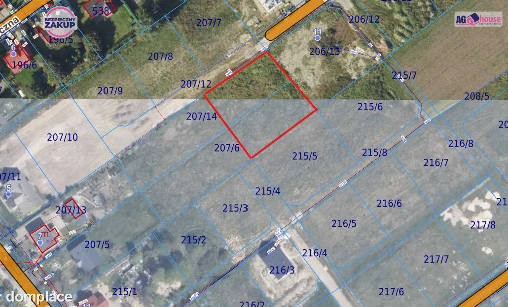 Działka budowlana 1767 m² | MPZP 15 min od Gdańska — zdjęcie 3