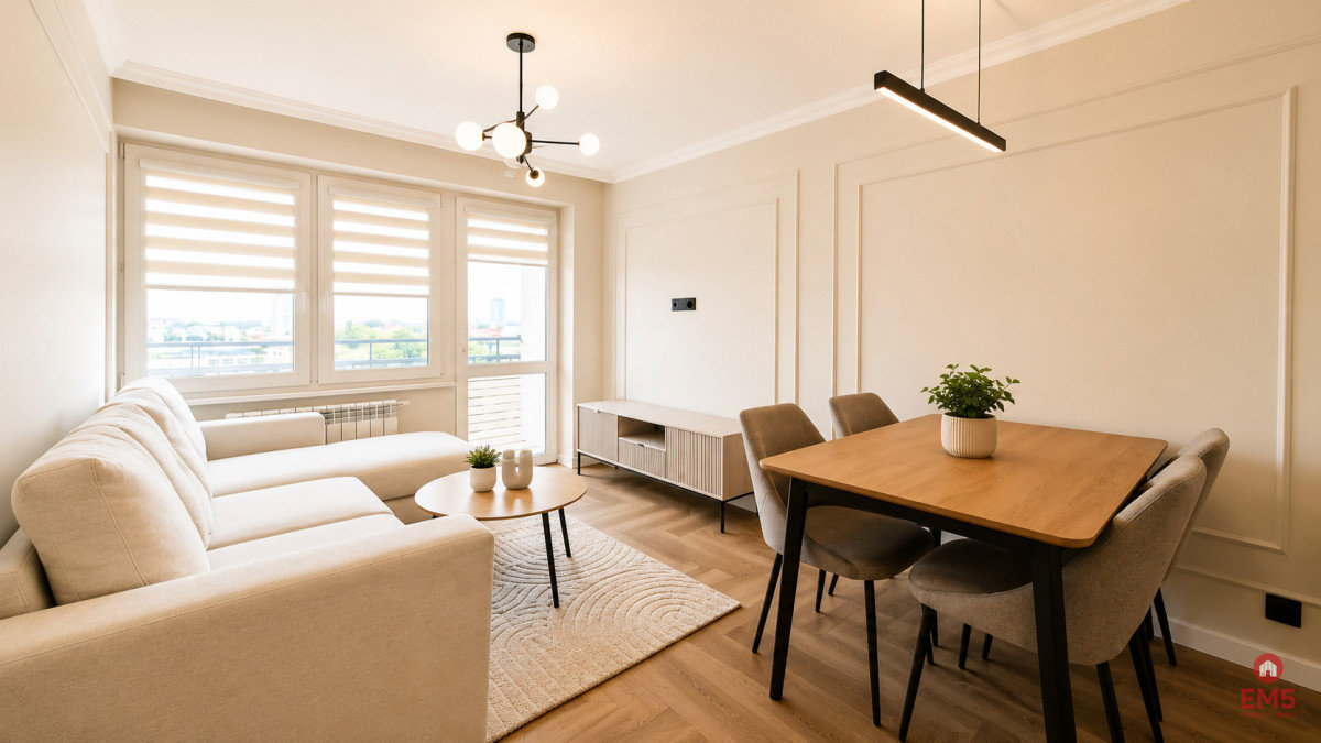 Komfortowe 36m2. 2 pokoje.
