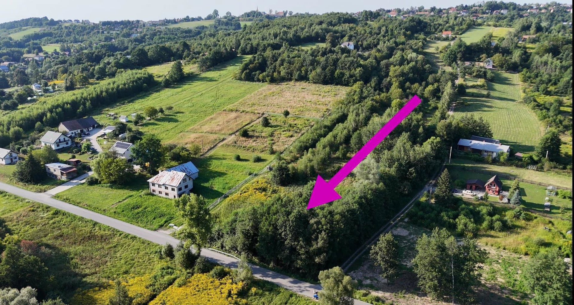 Działka — brzeski, Brzesko