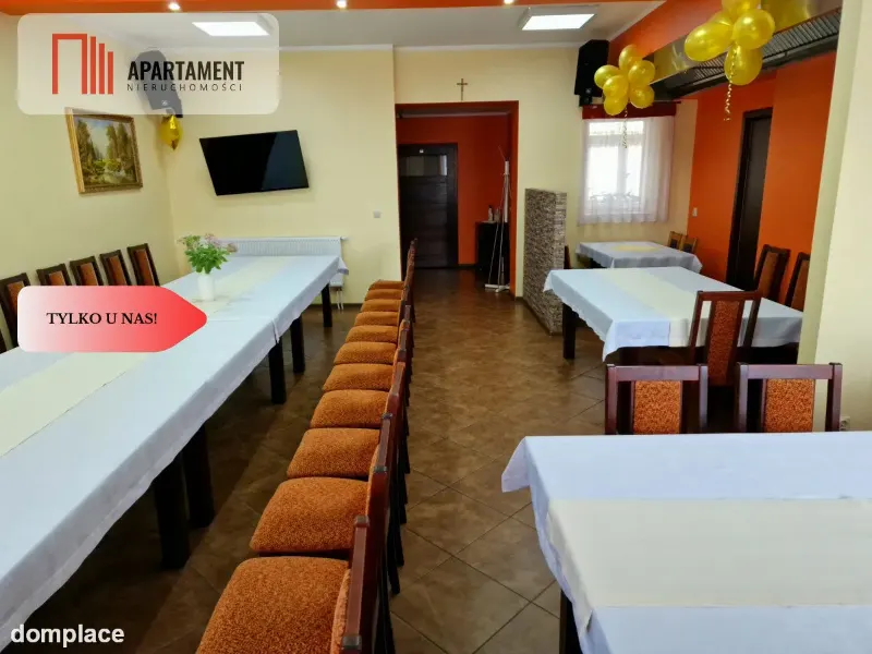 *Lokal gastronomiczny z mieszkaniami KCYNIA
