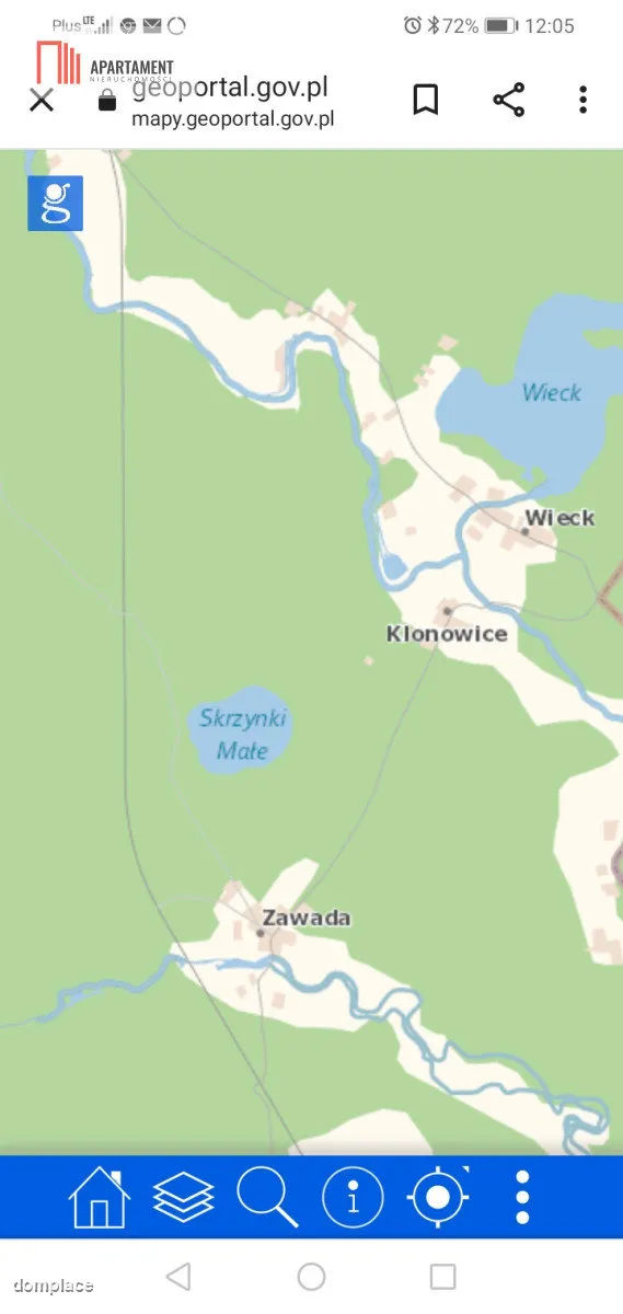 Działka nad jeziorem, z własnym strumykiem — zdjęcie 14