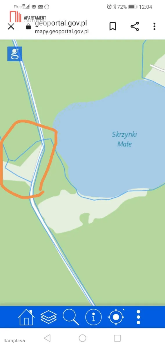 Działka nad jeziorem, z własnym strumykiem — zdjęcie 15