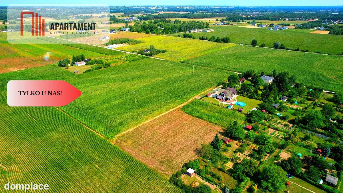 PIĘKNA DZIAŁKA Z MPZP TOPORZYSKO 1500m — zdjęcie 5