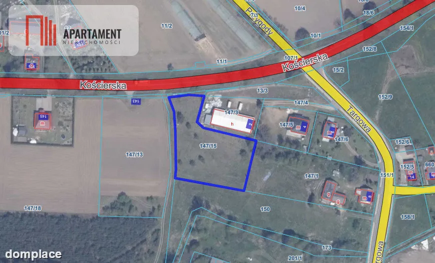 Działka 3000m2 przy DW221 - Lubań — zdjęcie 9