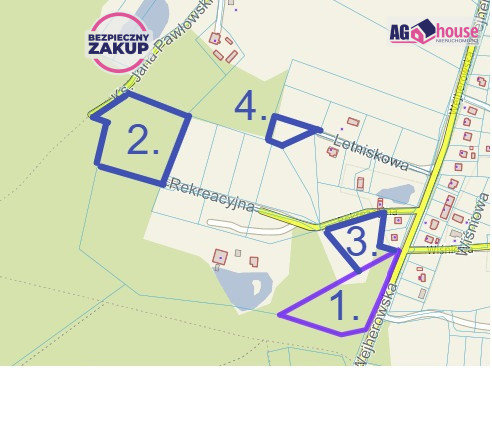 Nowy Dwór Wejherowski - działka leśna