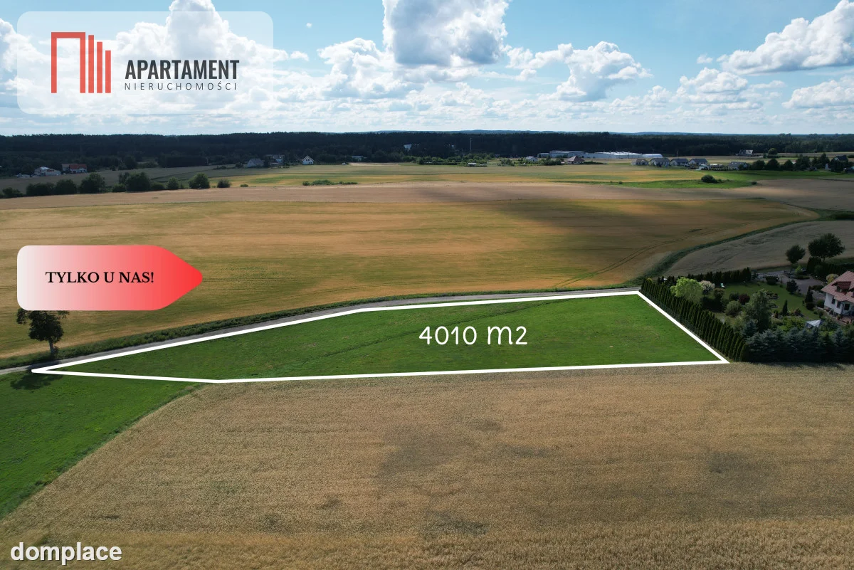 TYLKO U NAS! DUŻA DZIAŁKA Z  WZ! DOM DO 250m2!