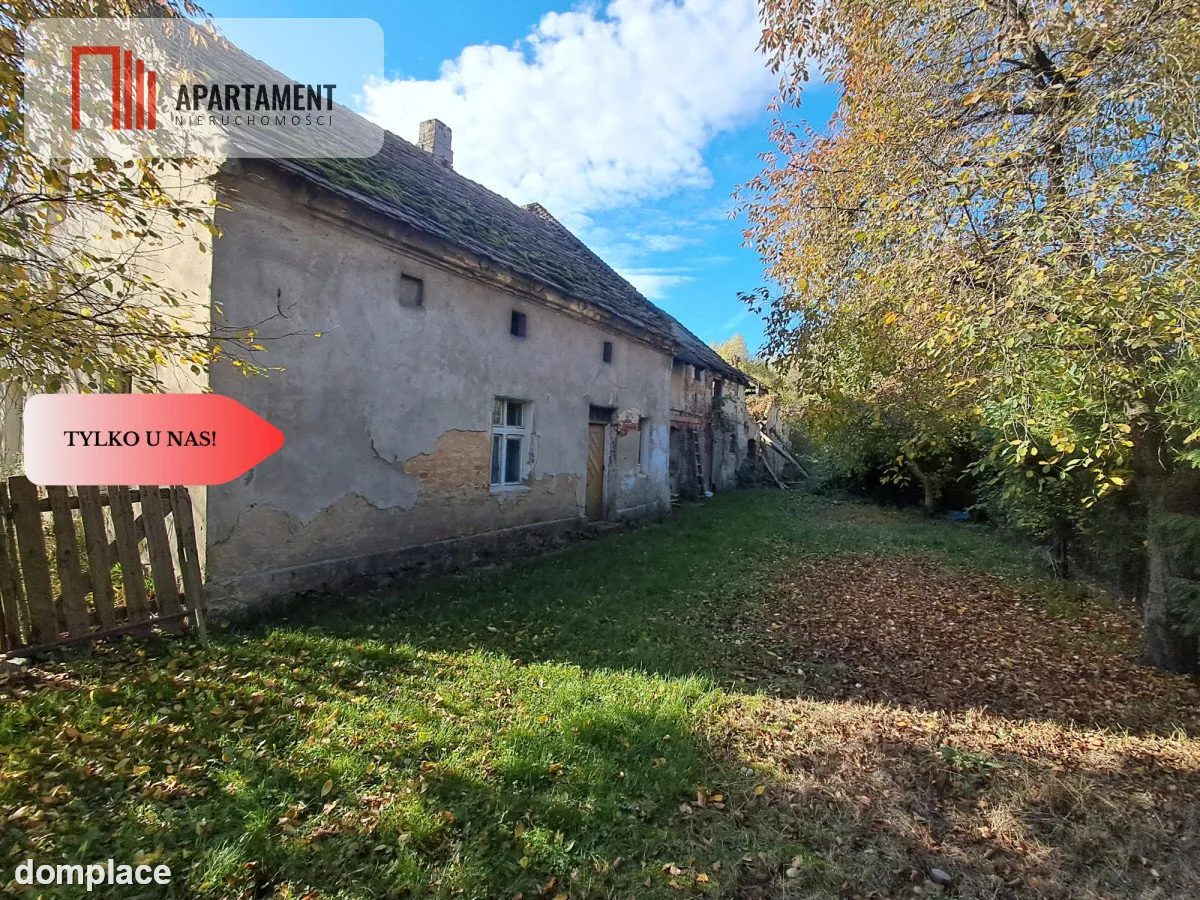 Dom na wsi do remontu z 5,5 ha ziemi.
