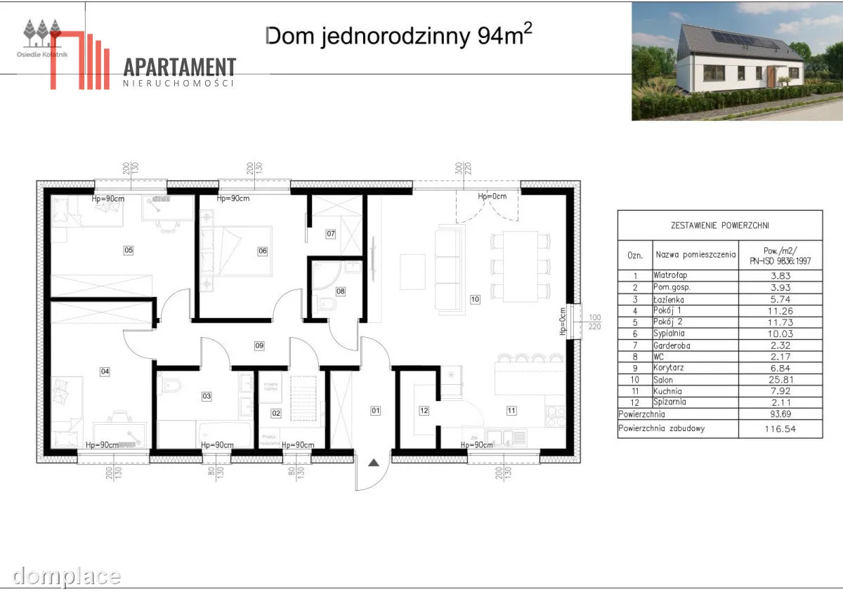 Nowoczesny, wymarzony dom nowe osiedle k. Wałcza — zdjęcie 3