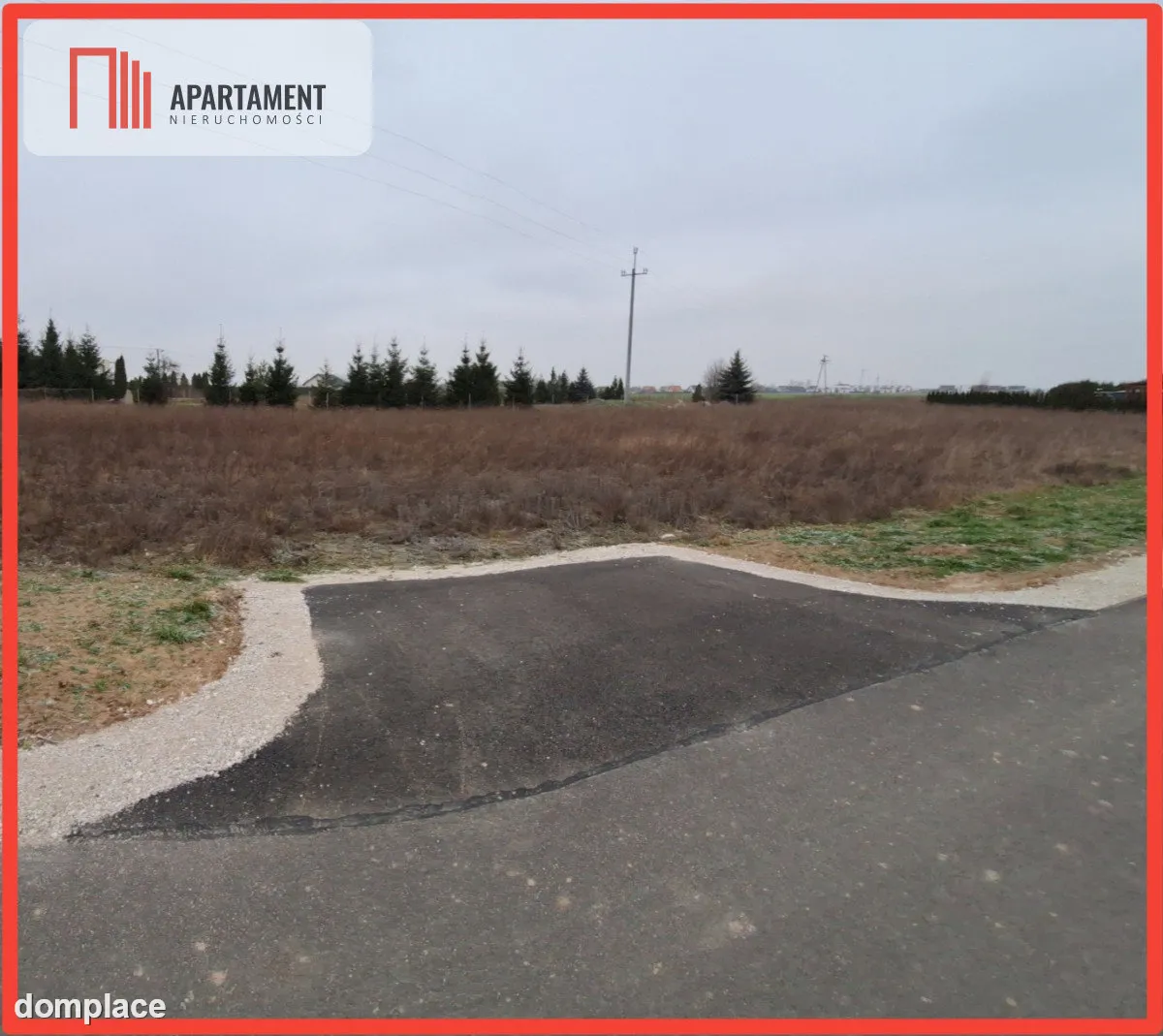 Wolice koło Barcina -Działka rolna 1000m2