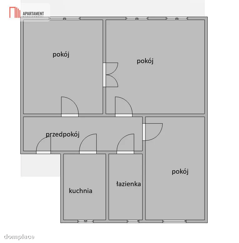 Centrum Tczewa – 3 pokoje z balkonem i piwnicą!!! — zdjęcie 16