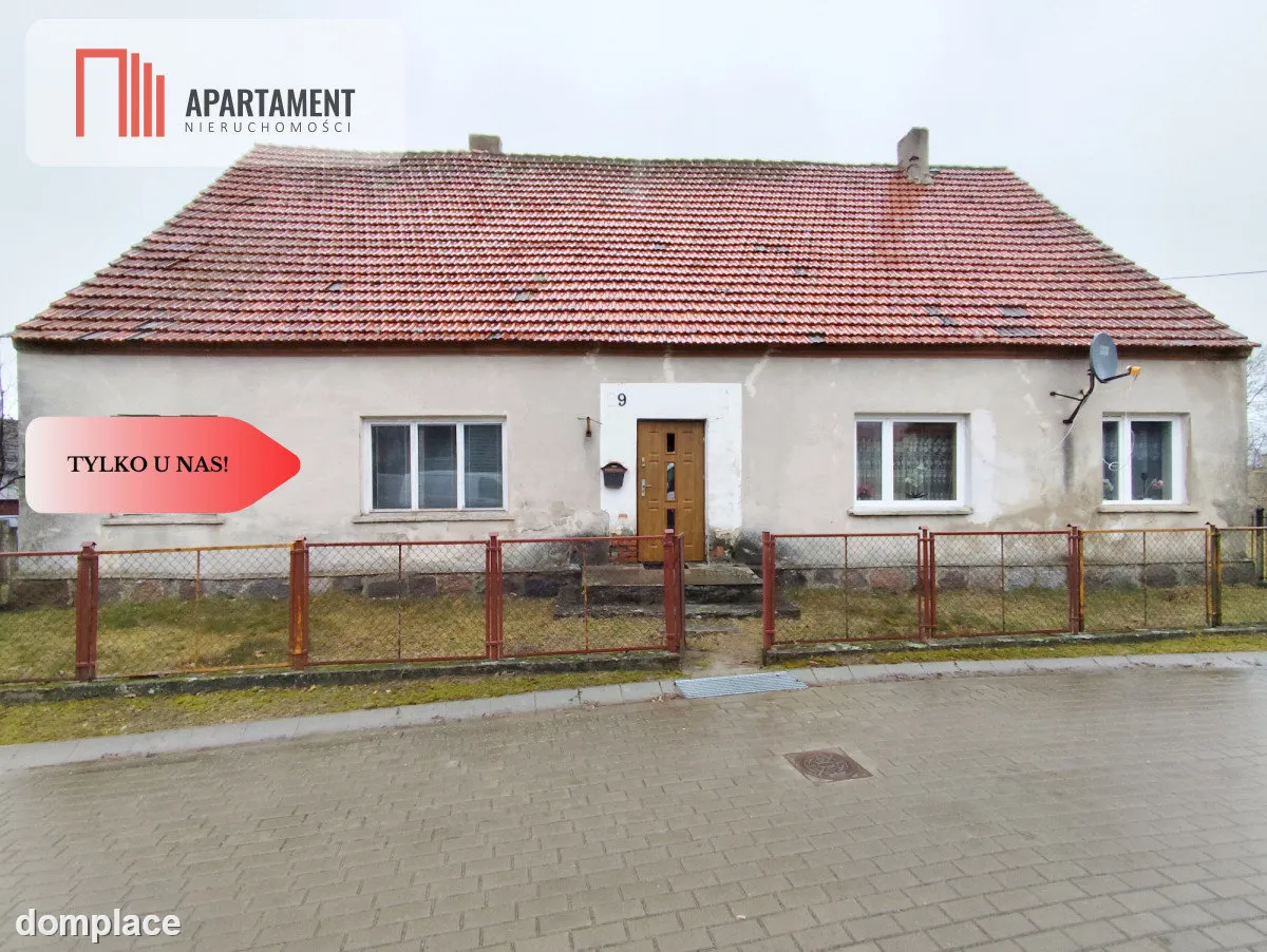 DOM Z DUŻĄ DZIAŁKĄ, DO REMONTU 3 KM OD JEZIORA!