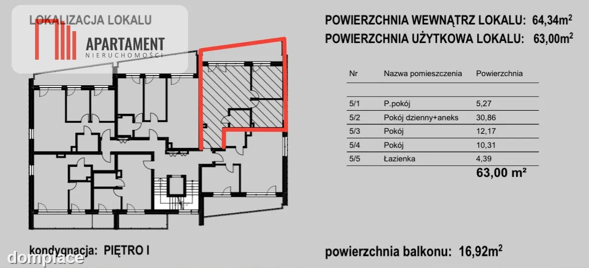Ekskluzywne mieszkanie w Niemczu z dużym balkonem — zdjęcie 4