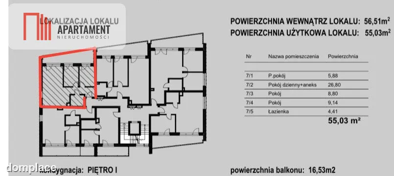 Ekskluzywne mieszkanie w Niemczu z dużym balkonem — zdjęcie 4