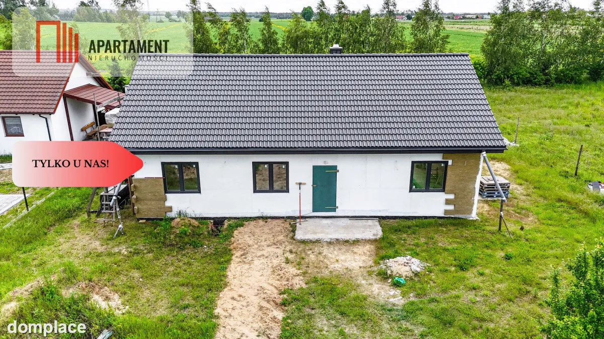 Nowy dom szkieletowy pod Nakłem nad Notecią