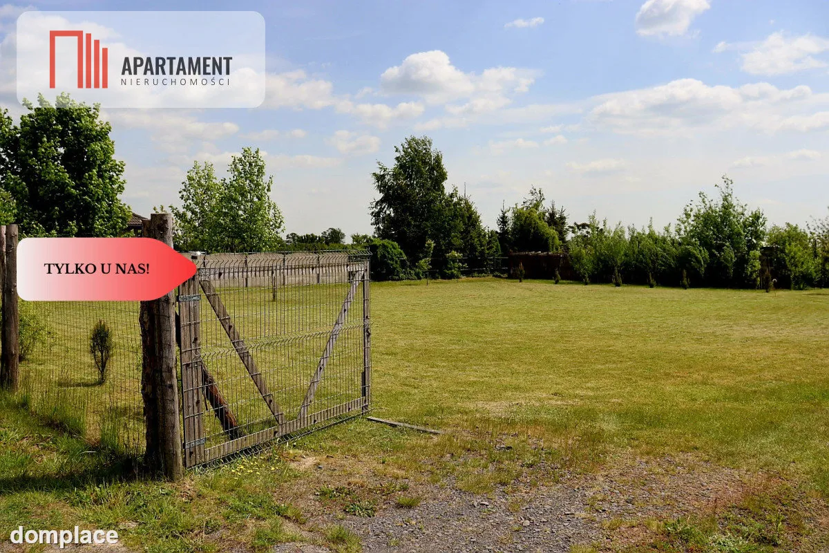 Działka budowlana z prądem, wodą i ogrodzeniem 15a