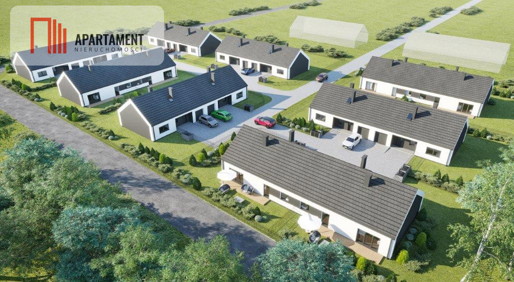 Bliźniak 117m2+poddasze 63m2+ogód do 333m2+garaż