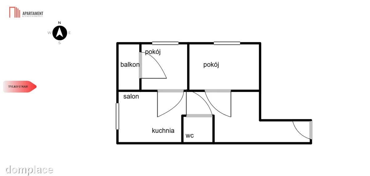 3-pokojowe mieszkanie, osiedle zamknięte - Centrum — zdjęcie 15