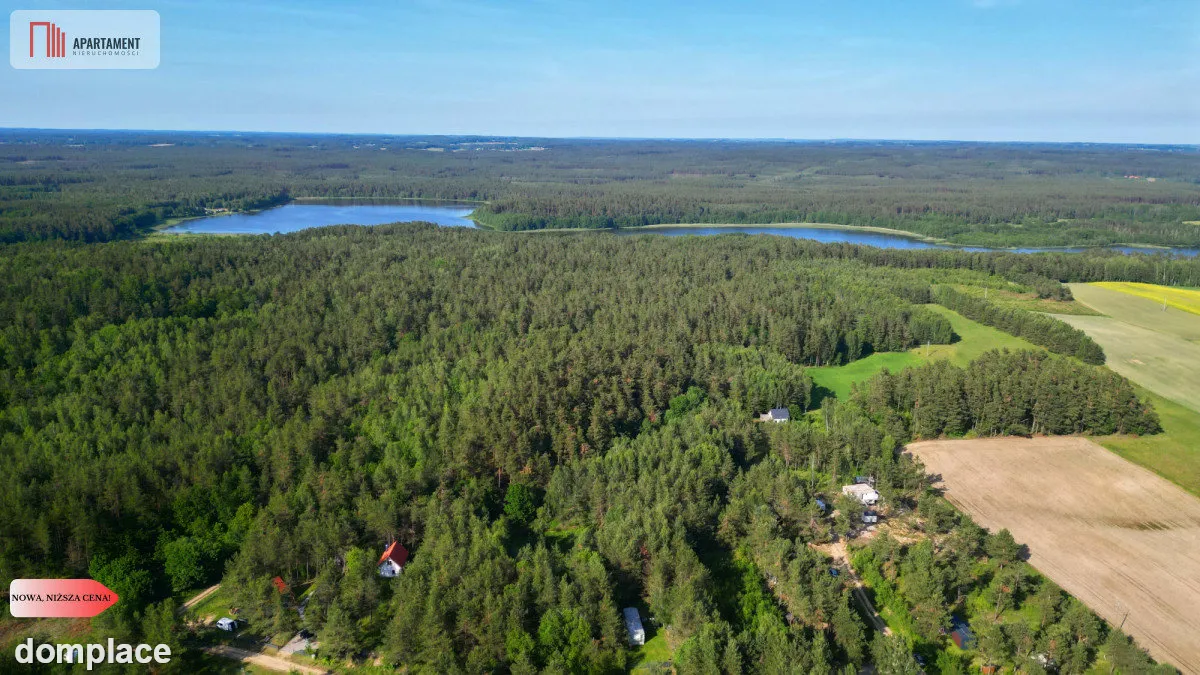 Piękna działka na Kaszubach z warunkami zabudowy