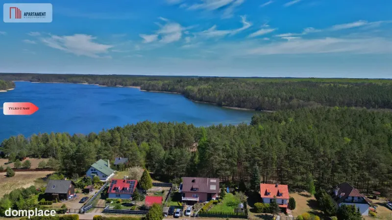 Dom nad jeziorem | 200m plaża | Bory Tucholskie