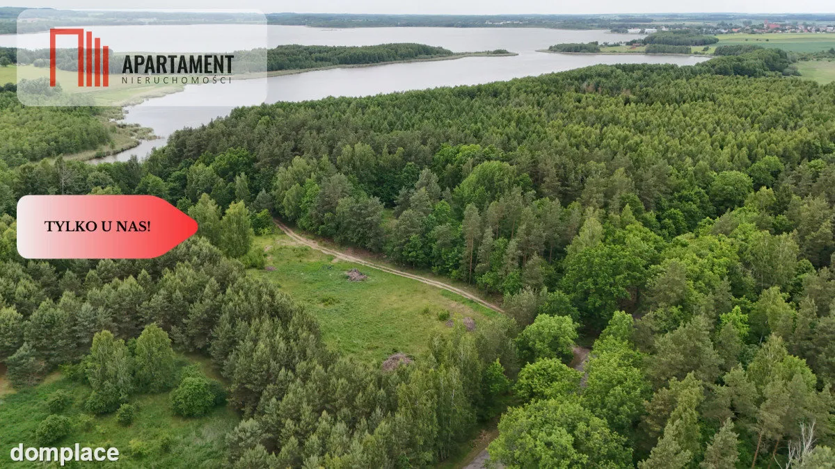 Działka z linią brzegową – Mazury, media, WZ! — zdjęcie 3