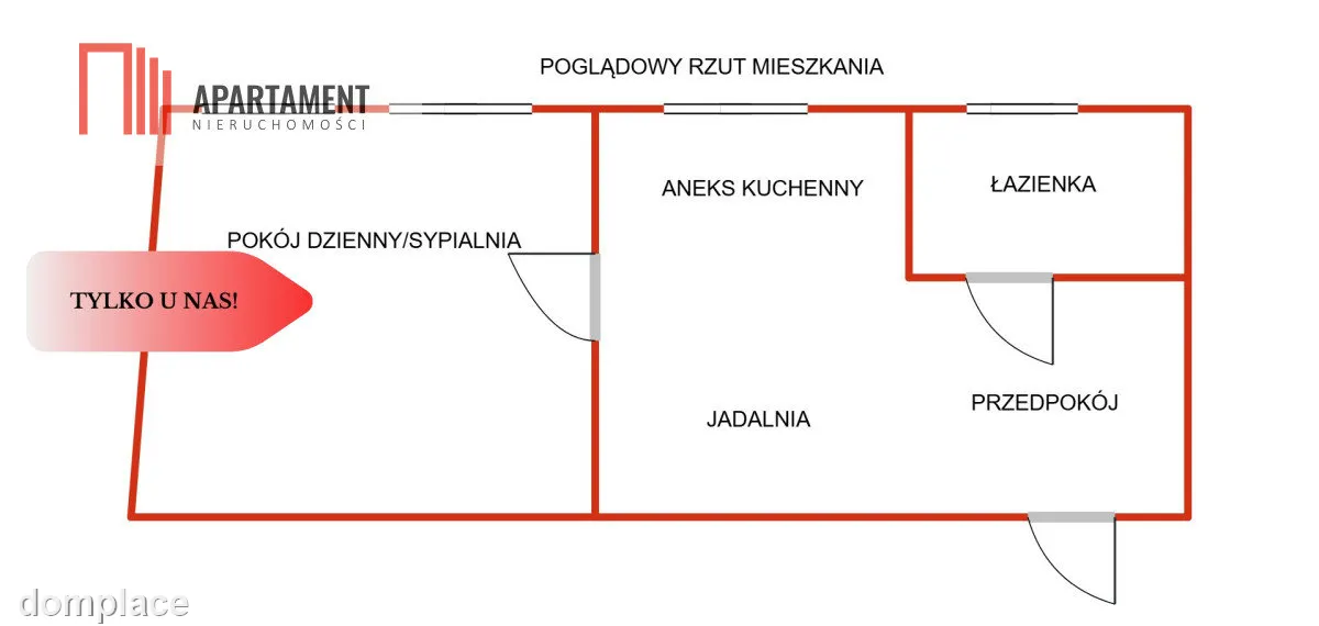 * Bezczynszowa przestronna kawalerka Fordon — zdjęcie 3