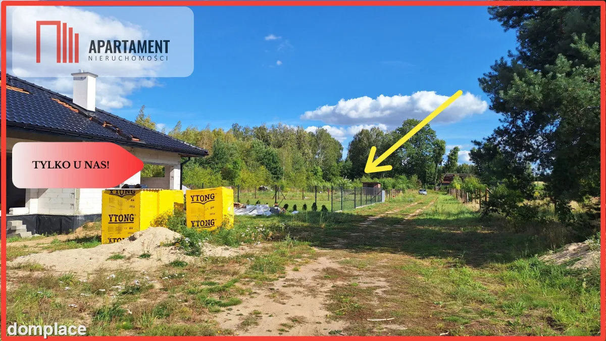 Działka budowlana pod lasem- Dolnik