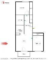 3 pokoje, blisko jeziora, centrum Iława — zdjęcie 17