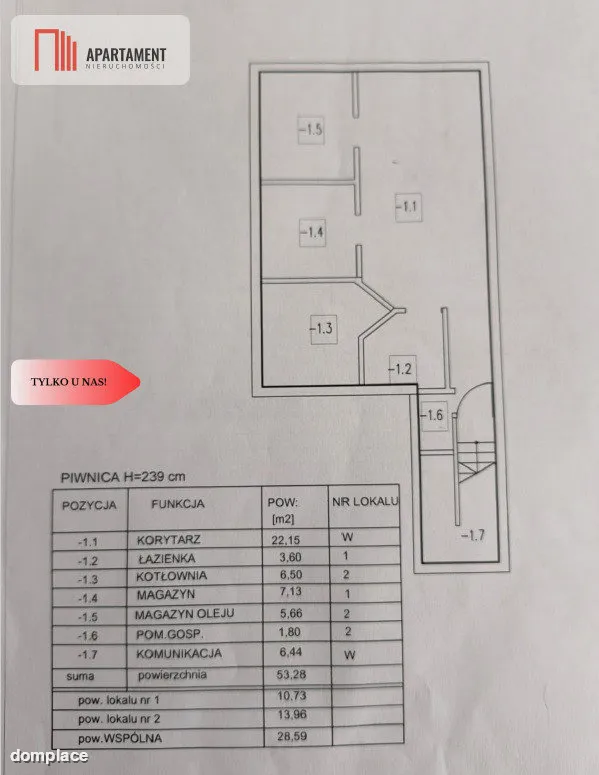 dwa mieszkania/lokal użytkowy/centrum Trzebnicy/ — zdjęcie 9