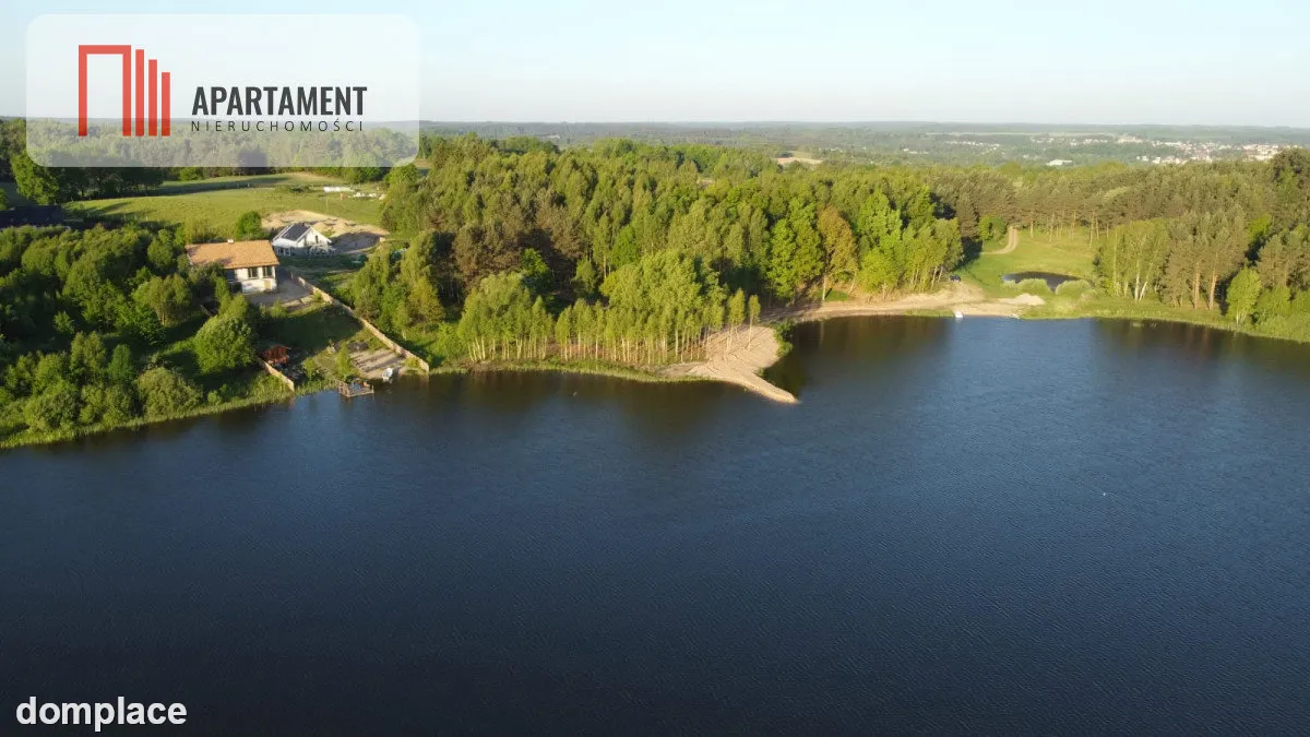 Działki wśród natury las jezioro plaża staw Miastk — zdjęcie 21