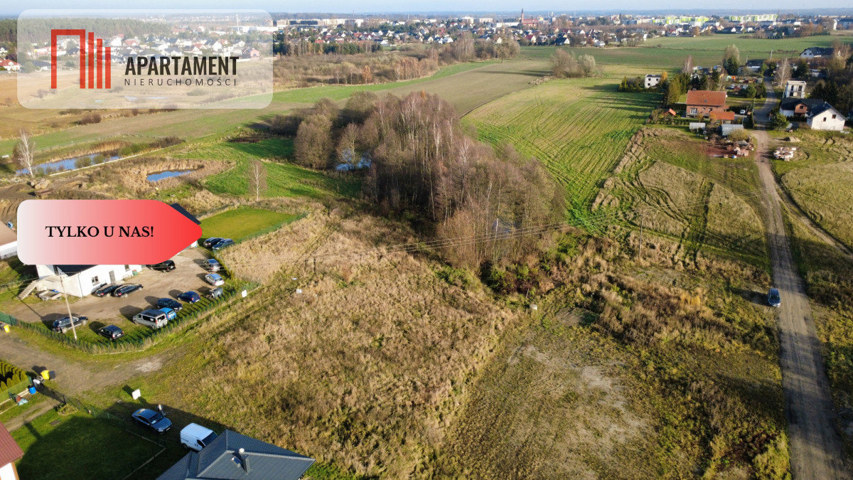 Działka budowlana 1532 m², Starogard, ul. Jeżynowa