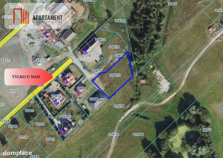 Działka budowlana 1532 m², Starogard, ul. Jeżynowa — zdjęcie 11