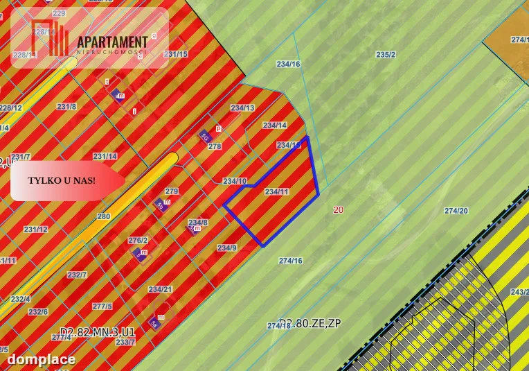 Działka budowlana 1532 m², Starogard, ul. Jeżynowa — zdjęcie 12