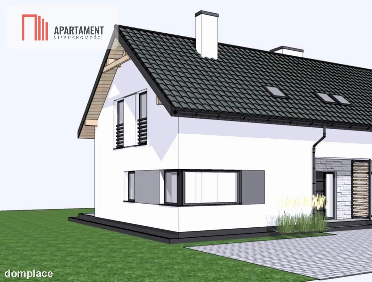 Komfortowy dom typu półbliźniak