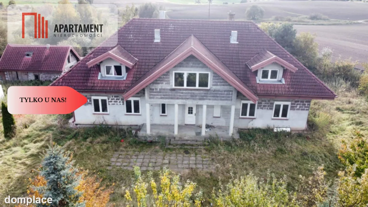 Duży dom z potencjałem na motel,2 ha działki, staw